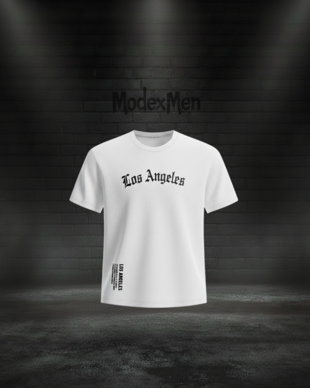 Let's Wear Мъжка тениска с принт Los Angeles