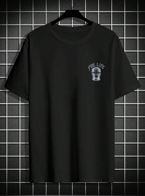 Мъжка ежедневна тениска с къси ръкави FINE LIFE