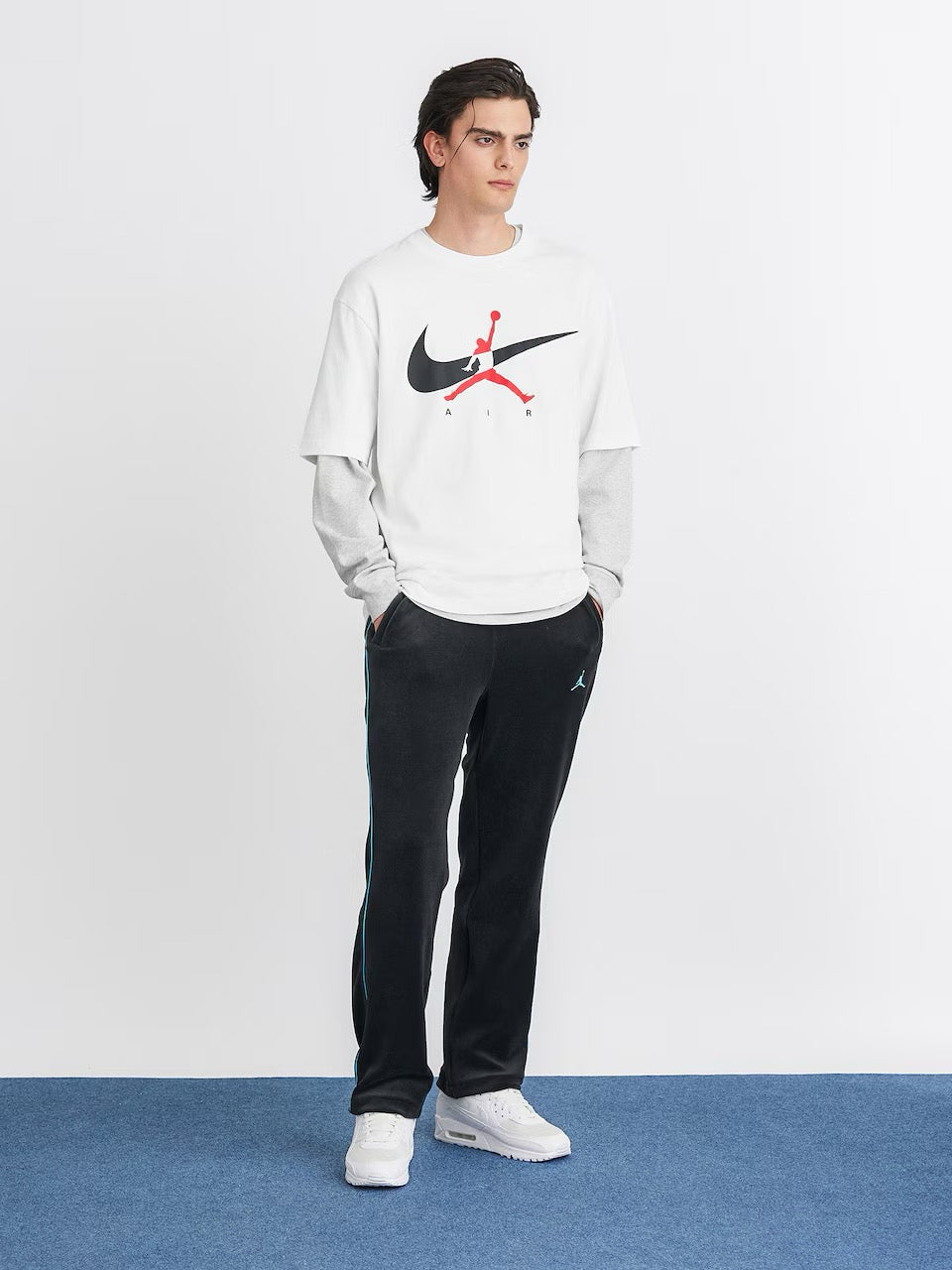 Jordan Тениска 'BRK' в Бяло